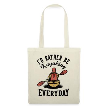 I'd Rather Be Kayaking Everyday Kayak Canoe - Tote Bag - nature - Front
