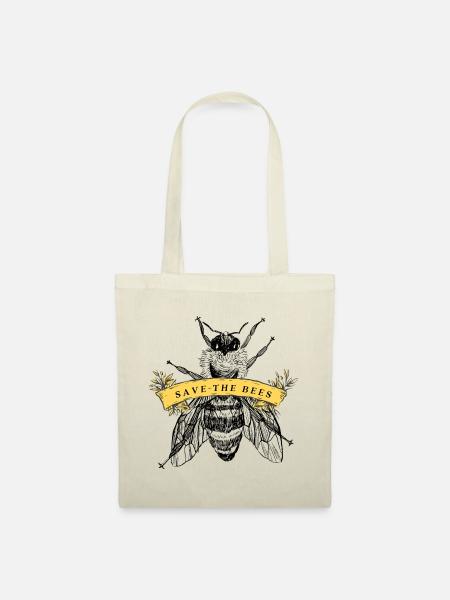 save the bees 4 - Stoffbeutel - Natur
