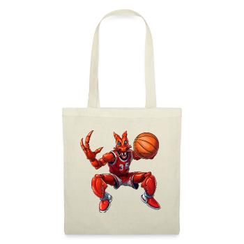 Homard de basket-ball - Sac en tissu - nature - Devant