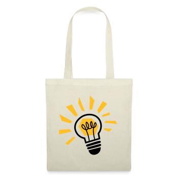 Light bulb - light bulb - ampoule - lamp - light - Tote Bag - nature - Front