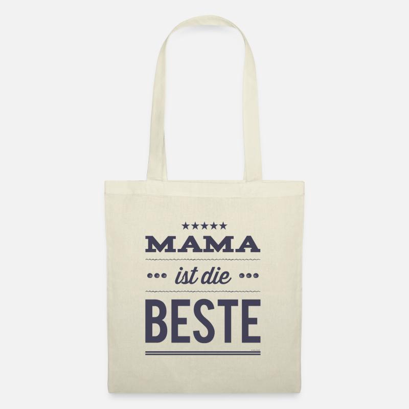 Mama ist die Beste! - Stoffbeutel - Natur