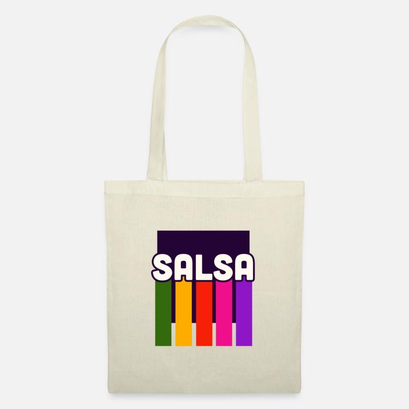 Salsa Farbverlauf - Stoffbeutel - Natur