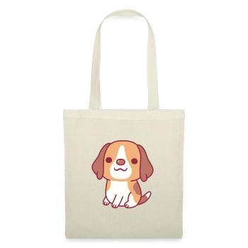 Cute Little Beagle Dog Puppy - Tote Bag - nature - Front