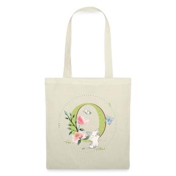First letter O with cat - Tote Bag - nature - Front