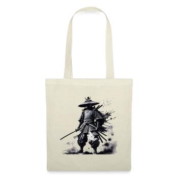 Samurai Splash Wasserfarbe - Stoffbeutel - Natur - Vorne