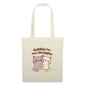 Cute Cats Cuddles For Your Struggles - Tote Bag - nature - Front