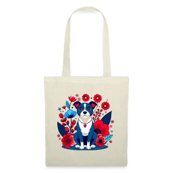 Mignon toutou monte la garde - Sac en tissu - nature - Devant