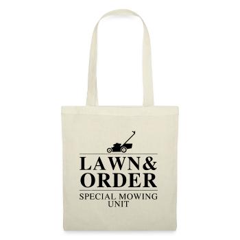 Pelouse et commande Graphique - Sac en tissu - nature - Devant