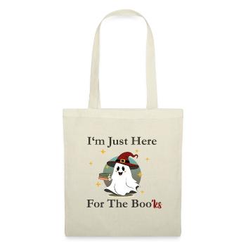 Halloween Ghost with Books - Tote Bag - nature - Front