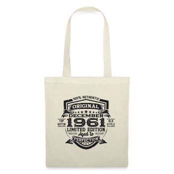 Born December 1961 61st birthday gift - Tote Bag - nature - Front