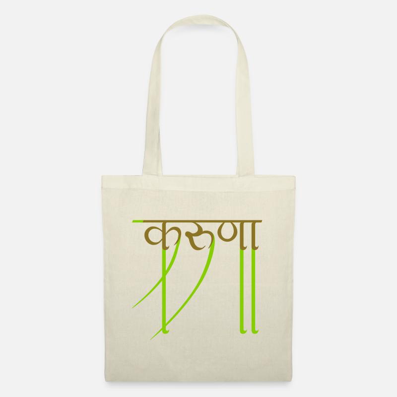 compassion - Sac en tissu - nature