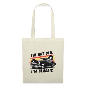 Je ne suis pas vieux, je suis un classique. - Sac en tissu - nature - Devant