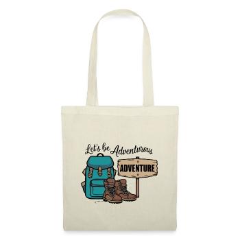 Let's be adventurous. - Tote Bag - nature - Front