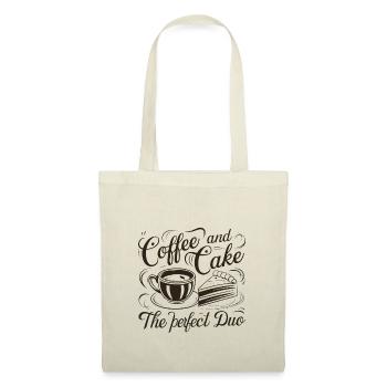 Coffee and cake – the perfect duo. - Tote Bag - nature - Front