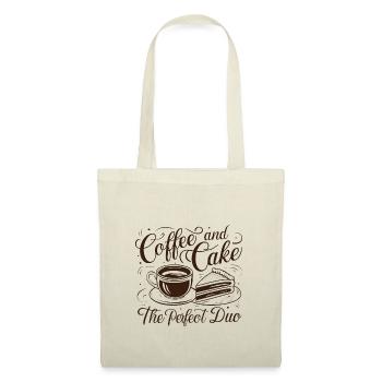 Coffee and cake – the perfect duo. - Tote Bag - nature - Front