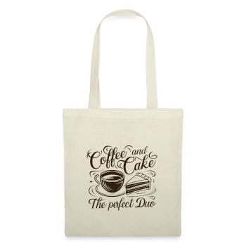 Coffee and cake – the perfect duo. - Tote Bag - nature - Front