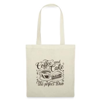 Coffee and cake – the perfect duo. - Tote Bag - nature - Front