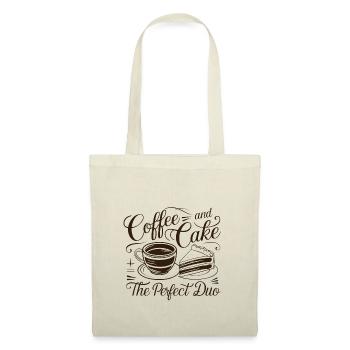 Coffee and cake – the perfect duo. - Tote Bag - nature - Front