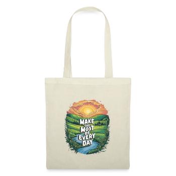 Make the most of every day - Tote Bag - nature - Front
