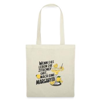 Quand la vie vous donne des citrons, faites de la margarita - Sac en tissu - nature - Devant