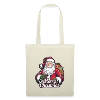 Santa Claus – Merry Christmas Illustration - Tote Bag - nature - Front