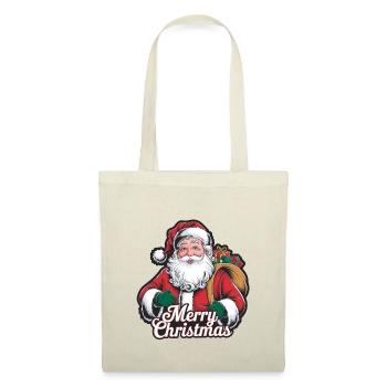 Santa Claus – Merry Christmas Illustration - Tote Bag - nature - Front