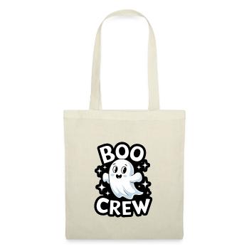 Süßes Gespenst – Boo Crew - Stoffbeutel - Natur - Vorne