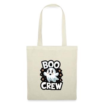 Süßes Gespenst – Boo Crew - Stoffbeutel - Natur - Vorne