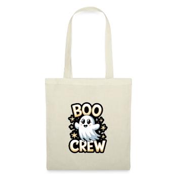 Süßes Gespenst – Boo Crew - Stoffbeutel - Natur - Vorne