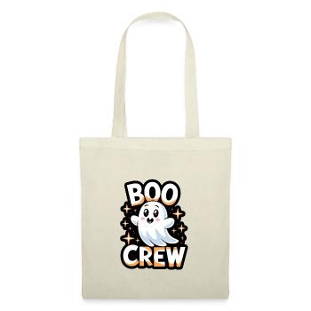 Süßes Gespenst – Boo Crew - Stoffbeutel - Natur - Vorne