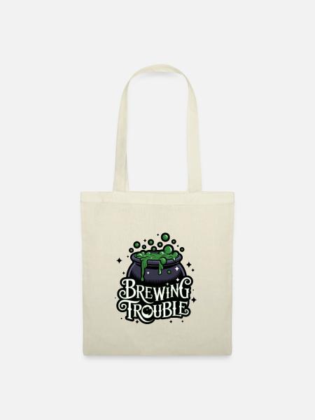 Hexenkessel – Brewing Trouble - Stoffbeutel - Natur