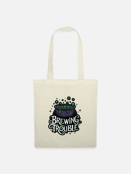Hexenkessel – Brewing Trouble - Stoffbeutel - Natur