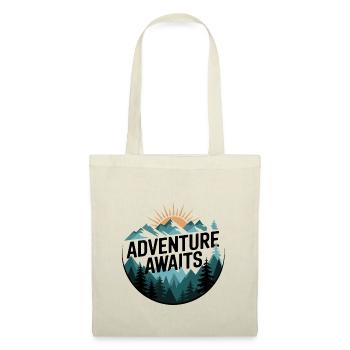 Adventure Awaits – Bergpanorama - Stoffbeutel - Natur - Vorne