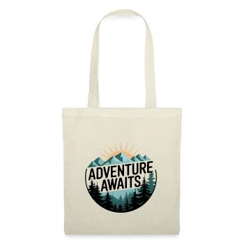 Adventure Awaits – Bergpanorama - Stoffbeutel - Natur - Vorne