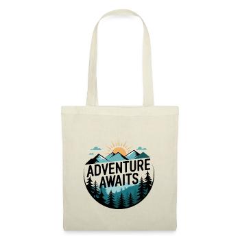 Adventure Awaits – Bergpanorama - Stoffbeutel - Natur - Vorne