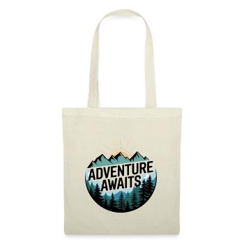 Adventure Awaits – Bergpanorama - Stoffbeutel - Natur - Vorne