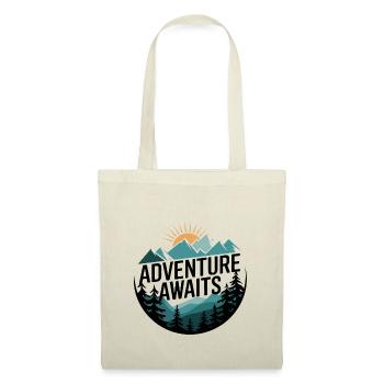 Adventure Awaits – Bergpanorama - Stoffbeutel - Natur - Vorne