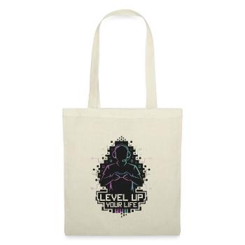 Level Up Your Life Gamer Silhouette - Tote Bag - nature - Front
