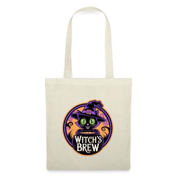 Witch’s Brew – Mystische Hexenkatze - Stoffbeutel - Natur - Vorne