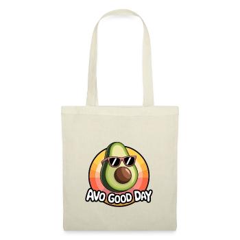 Avo Good Day – Funny Avocado Cartoon - Tote Bag - nature - Front