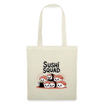 Sushi Squad – Kawaii Nigiri Team - Tote Bag - nature - Front