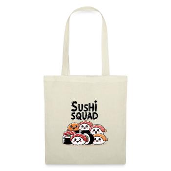 Sushi Squad – Kawaii Nigiri Team - Tote Bag - nature - Front