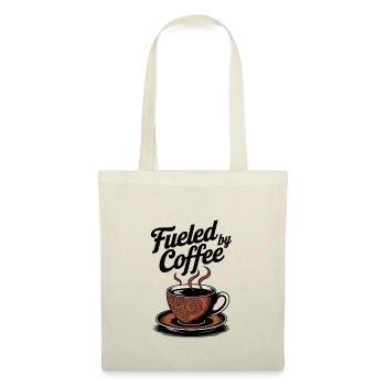 Fueled by Coffee – Coffee Lover Motif - Tote Bag - nature - Front