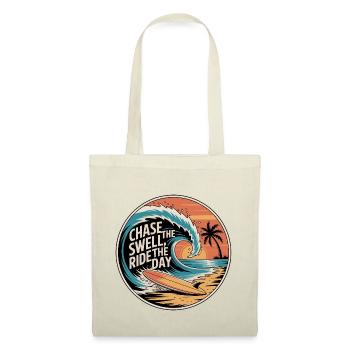 Chase the Swell, Ride the Day - Tote Bag - nature - Front