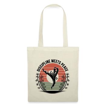 Discipline Meets Peace - Tote Bag - nature - Front
