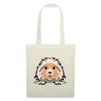 Juste un cochon d’Inde mignon - Sac en tissu - nature - Devant