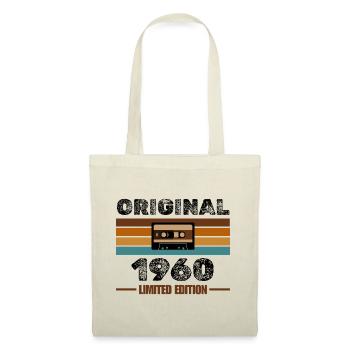 Original 1960 – Retro Kassette Limited Edition - Stoffbeutel - Natur - Vorne