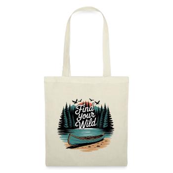 Find Your Wild – Canoe Adventure - Tote Bag - nature - Front