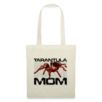Tarantel Mama Spinne Geschenk Taranteln Geschenke - Stoffbeutel - Natur - Vorne