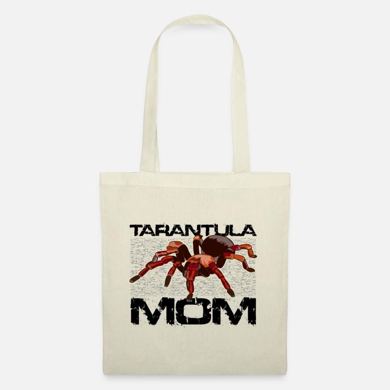 Tarantel Mama Spinne Geschenk Taranteln Geschenke - Stoffbeutel - Natur
